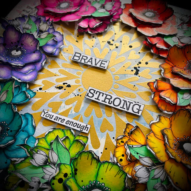 Paper Artsy - Tracy Scott - PS518 Stencil