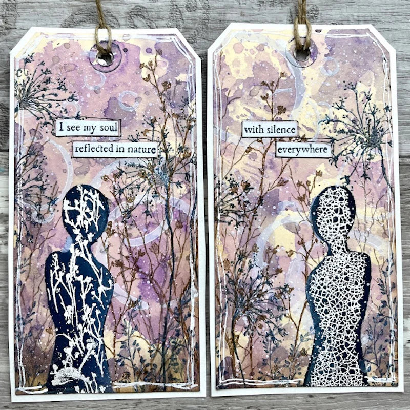 Paper Artsy Stencils Large - Alison Bomber Bubbles PS500