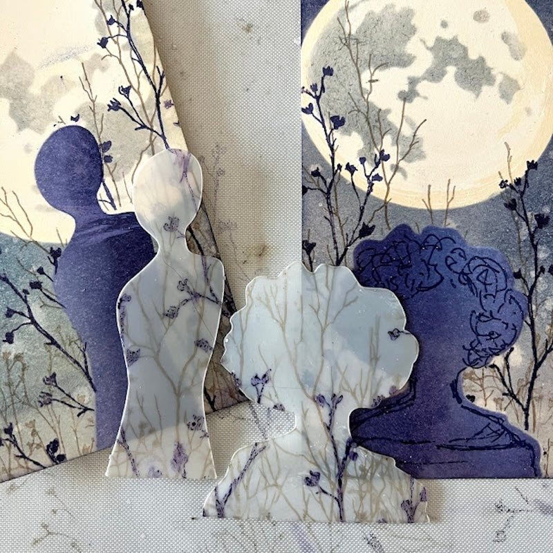 Paper Artsy Stencils - Alison Bomber Figures PS501