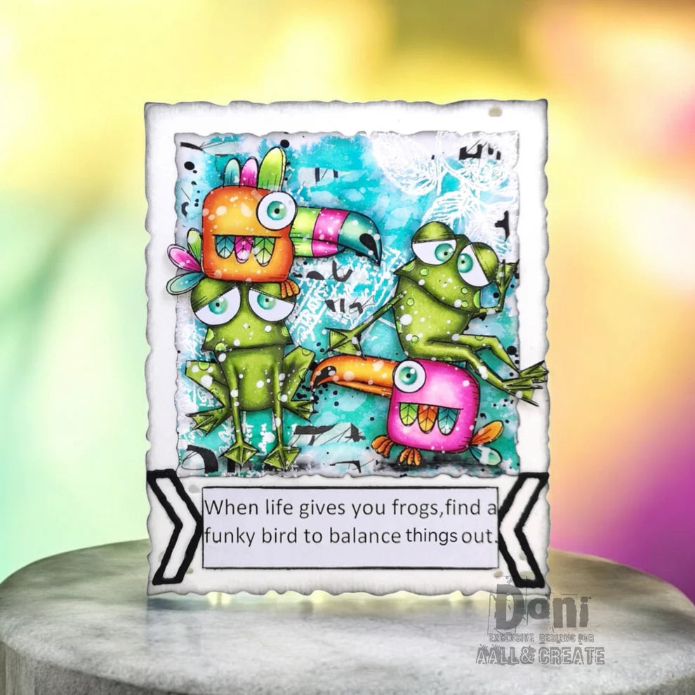 AALL & CREATE - A6 Stamps - Be Hoppy #521