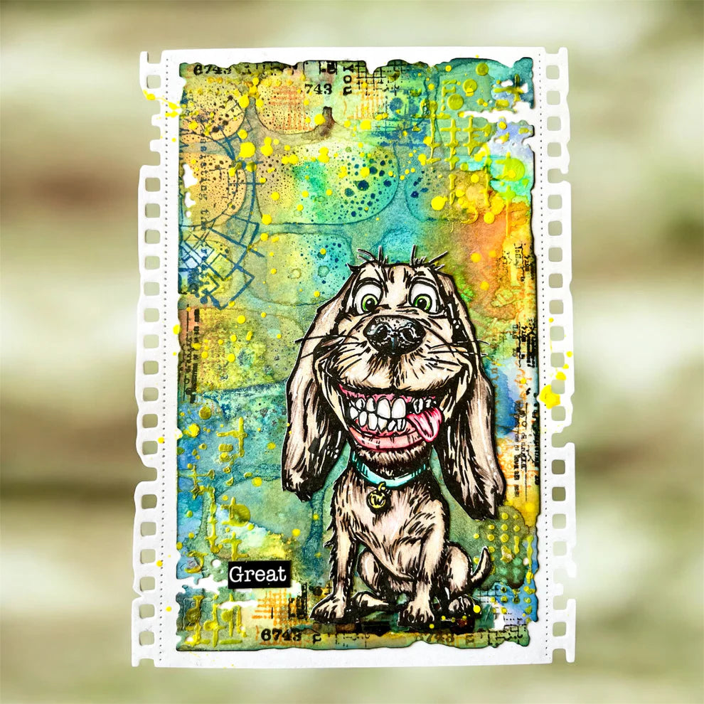 AALL & CREATE - A6 Stamps - The Ruff Life #1271