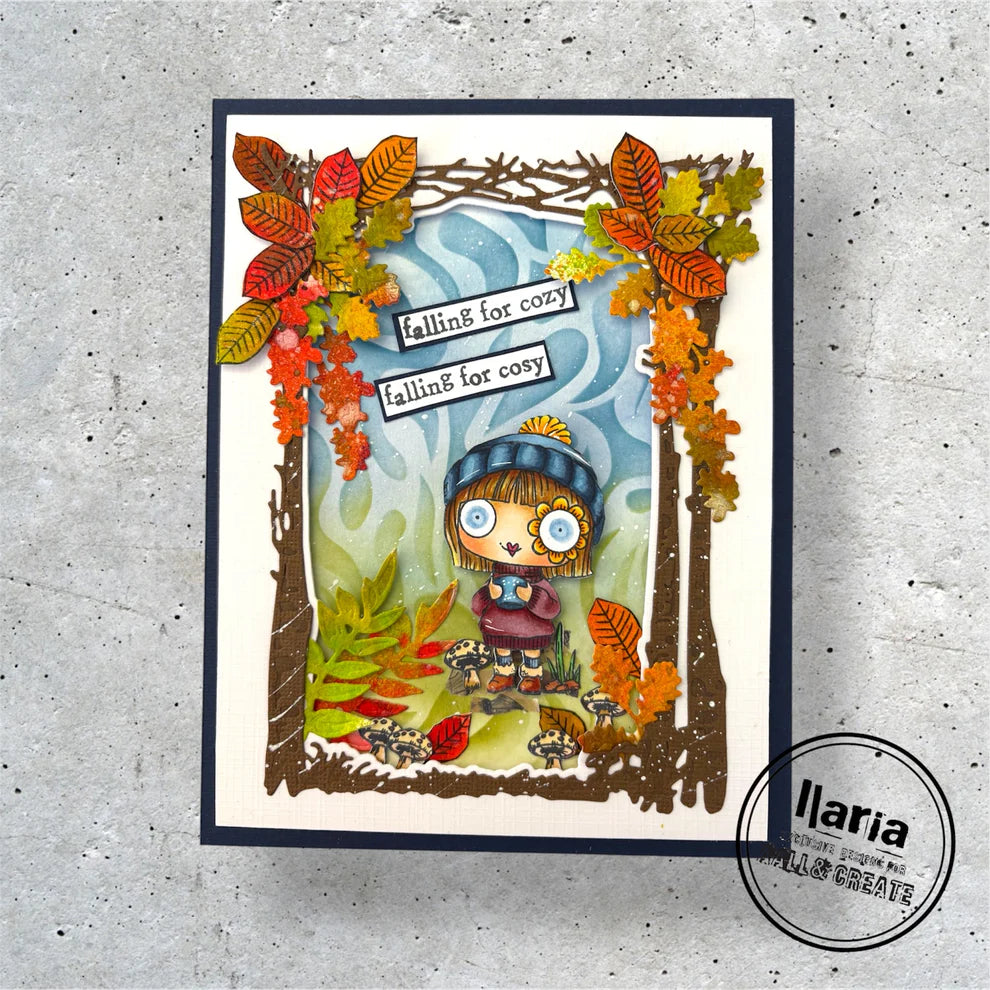 AALL & CREATE - 6X6 Stencil - Lava Lamp #PC-250