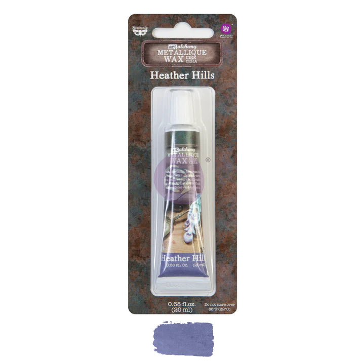 Finnabair Art Alchemy - Metallique Wax - Heather Hills
