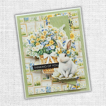 Paper Rose - Papercuts Card Making Kits - March 2025 Rustic Spring