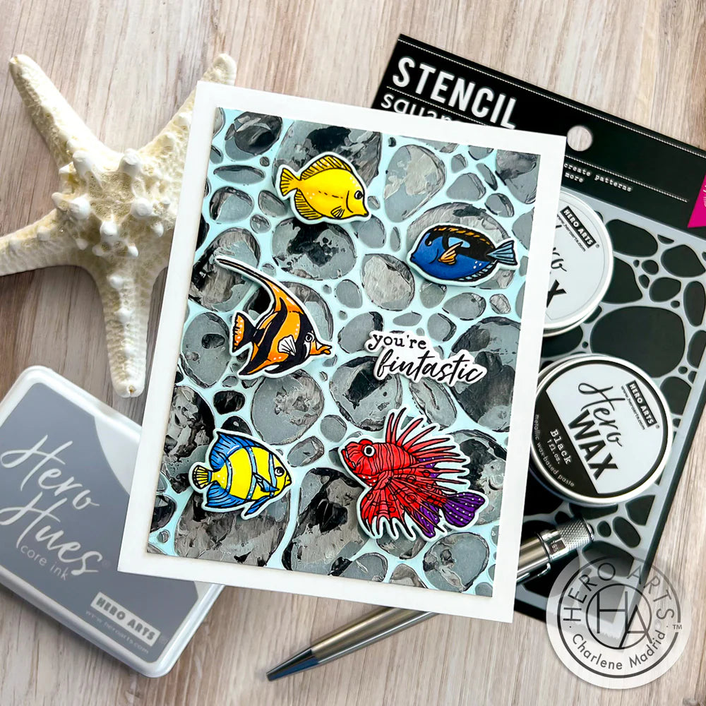 Hero Arts - Clear Stamp Tropical Fish