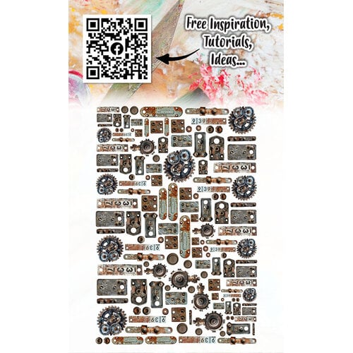 AALL & CREATE - Ephemera Die Cuts - Bolted Gears # 66