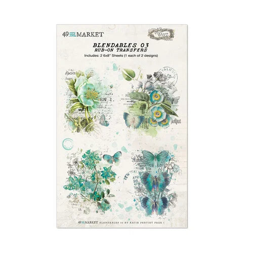49 And Market - Blendables 03 Rub-On Transfers