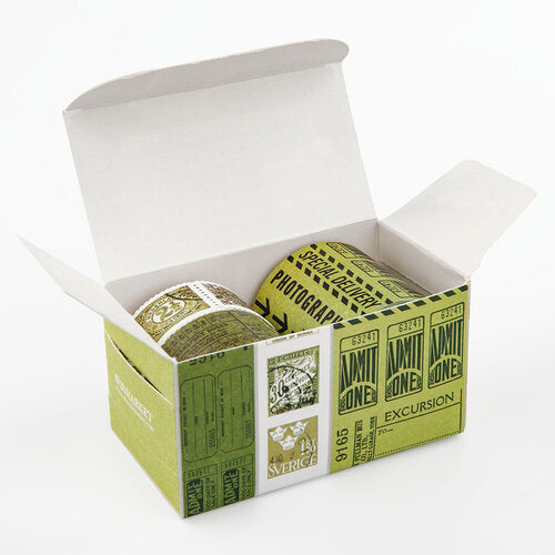 49 and Market - Vintage Bits Collection - Ticket Essentials - Sage