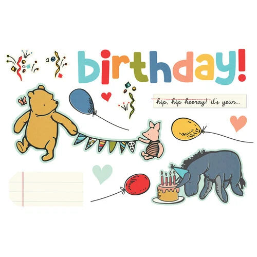 Simple Stories - Say Cheese Classic Pooh Birthday 14 Pieces