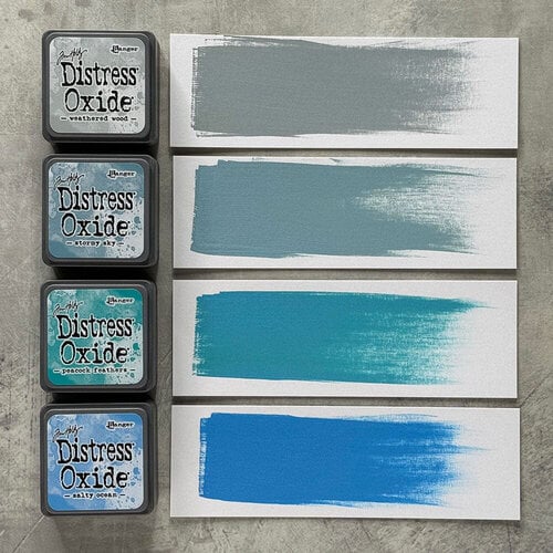 Tim Holtz Mini Oxide Distress Ink Pad Kit #4