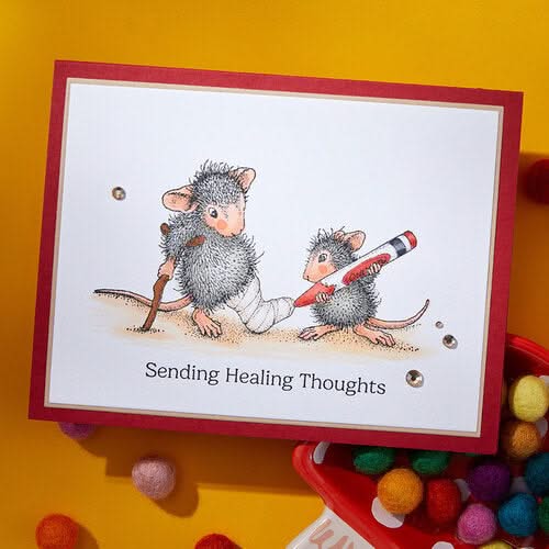 House Mouse Designs - Cling Rubber Stamps - Healing Thoughts