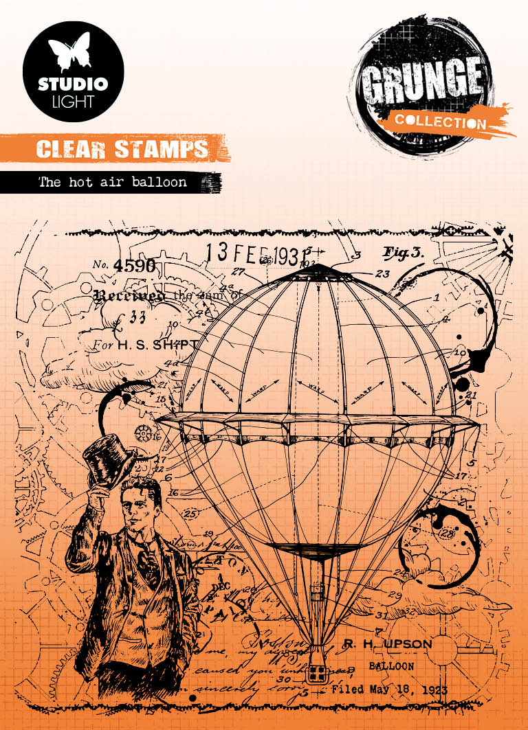 Studio Light Clear Stamps- The Hot Air Balloon