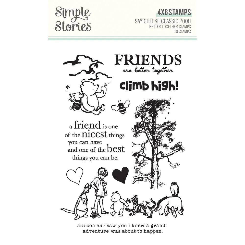 Simple Stories - Say Cheese Classic Pooh - Better Together Stamp Set