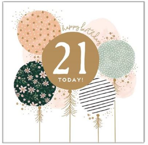 Jade Mosinski Designs - Happy 21st Birthday