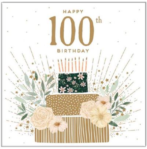 Jade Mosinski Designs - Happy 100th Birthday