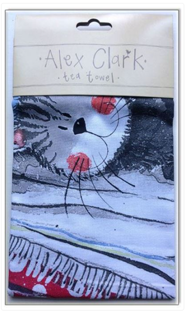 Alex Clark - Tea Towels -Laundry Basket