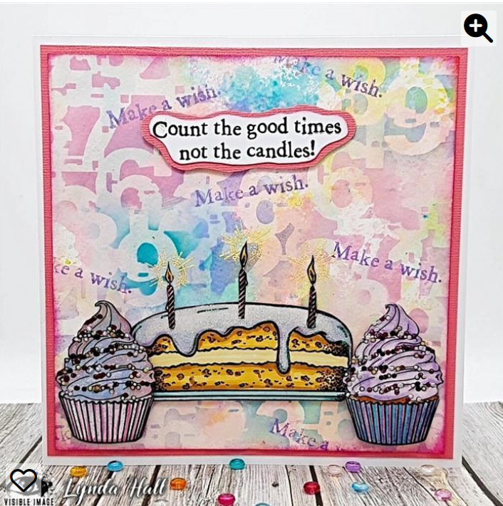 Visible Image Stencils - Glitch Numbers