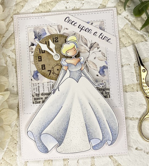 Stamping Bella - Cling Stamps - Uptown Girl Cinderella
