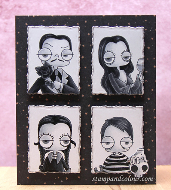 Stamping Bella - Cling Stamps - Oddball Spooky Guy