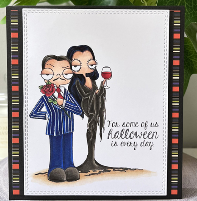 Stamping Bella - Cling Stamps - Oddball Spooky Lady