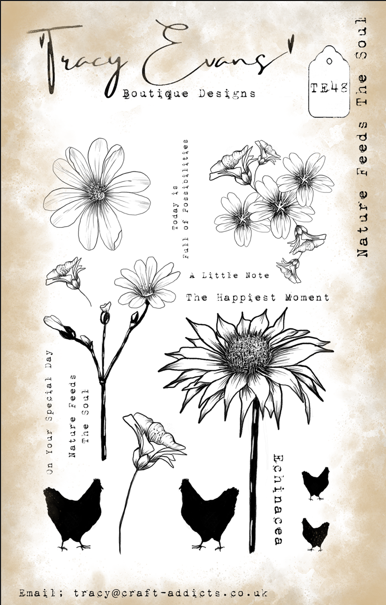 Tracy Evans Boutique Designs - Nature Feeds The Soul TE48