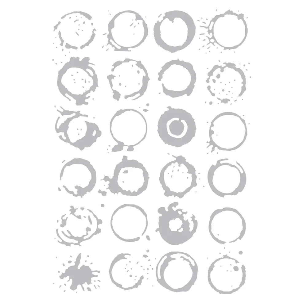 Sizzix - 3D Textured Fades Large A5 2-D Embossing Folder Vault Ringer