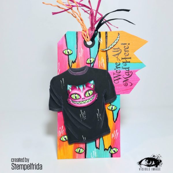 Visible Image Clear Stamps - The Cheshire Cat