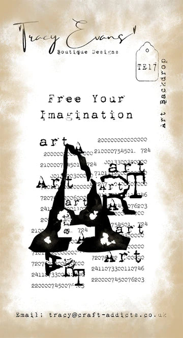 Tracy Evens Boutique Designs - Art Backdrop TE17