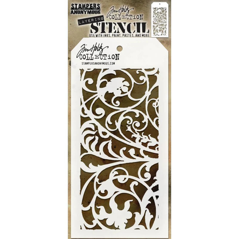 Layering Stencil - Stampers Anonymous - Ironwork