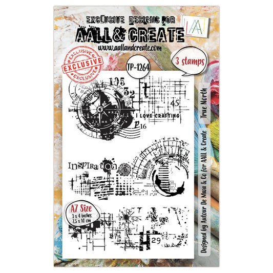 AALL & CREATE - A7 Stamps - True North #1264