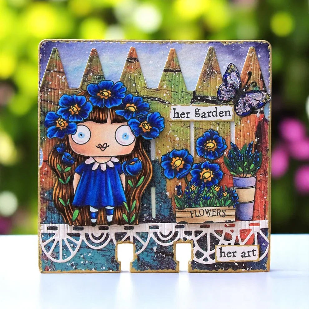 AALL & CREATE - A7 Stamps - Her Garden #1285