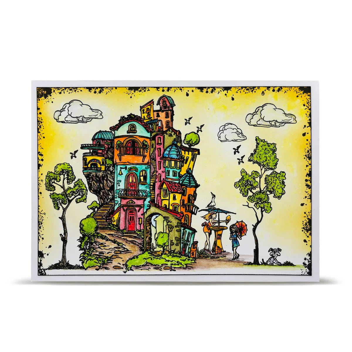 AALL & CREATE - A6 Stamps - House Party #1307