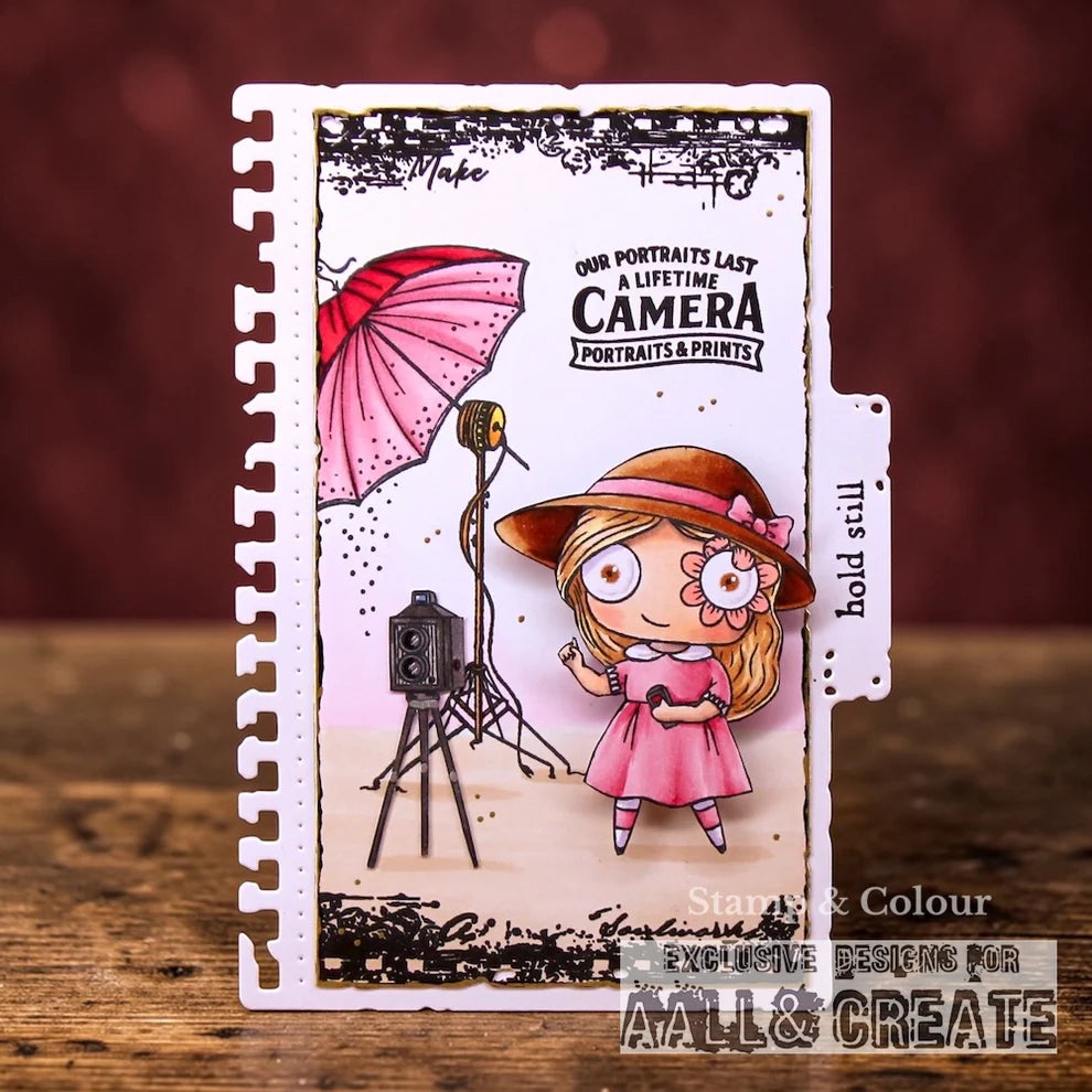 AALL & CREATE - A7 Stamps - Hold Still #1367