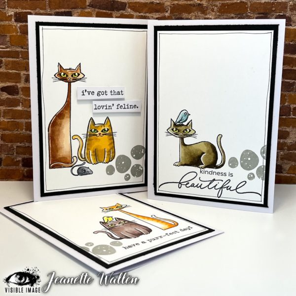 Visible Image Clear Stamps - That Lovin' Feline