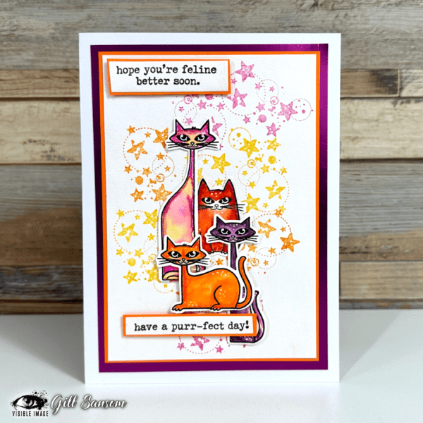 Visible Image Co-Ordinating Dies -That Lovin' Feline