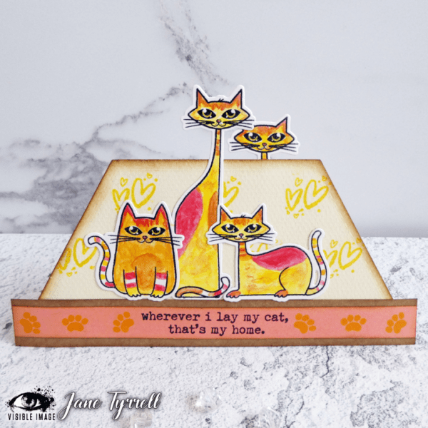 Visible Image Co-Ordinating Dies -That Lovin' Feline