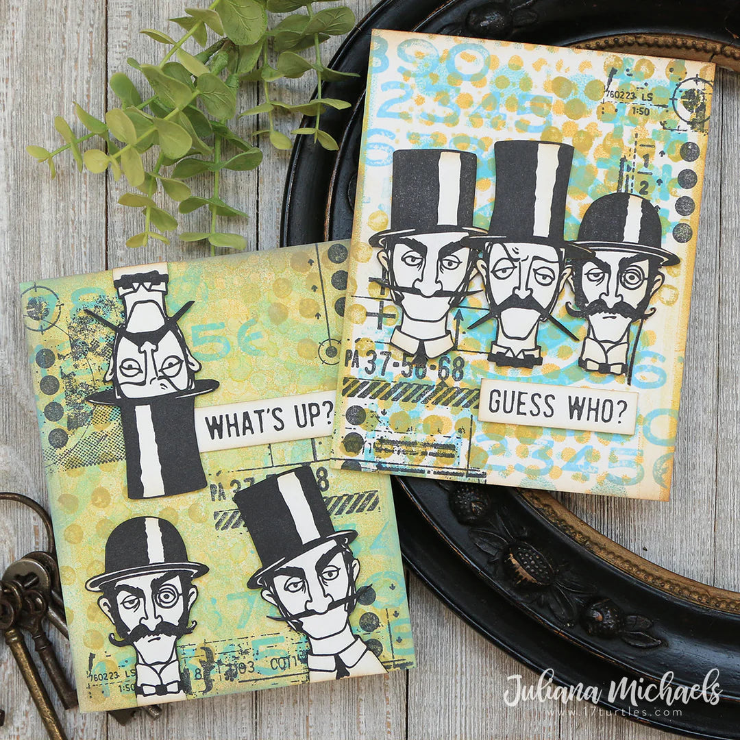 Stamp/Stencil - Stampers Anonymous - Mixed Media Inquisitive