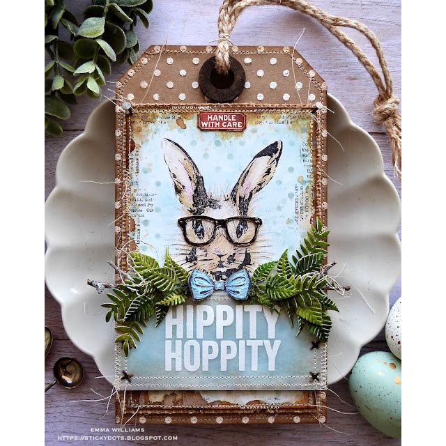 Stamp/Stencil - Stampers Anonymous - Mixed Media Bold Botanicals