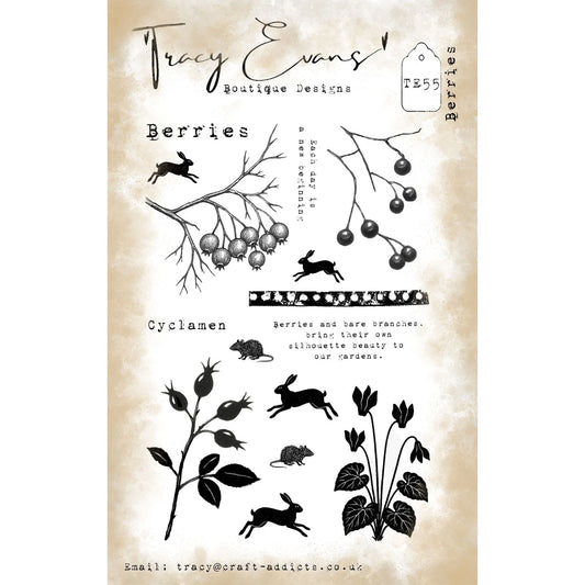 Tracy Evans Boutique Designs - Berries TE55