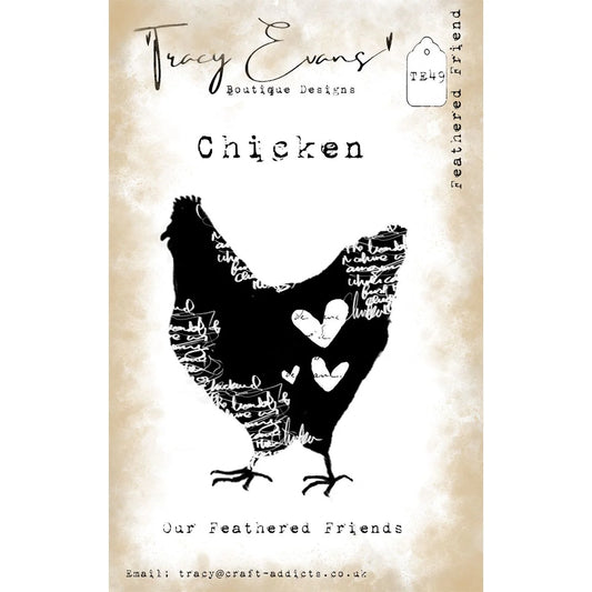 Tracy Evens Boutique Designs -Feathered Friend TE49