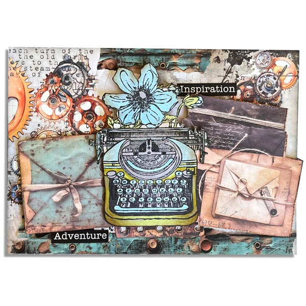 AALL & CREATE - A6 Stamps - Letter Press #1226