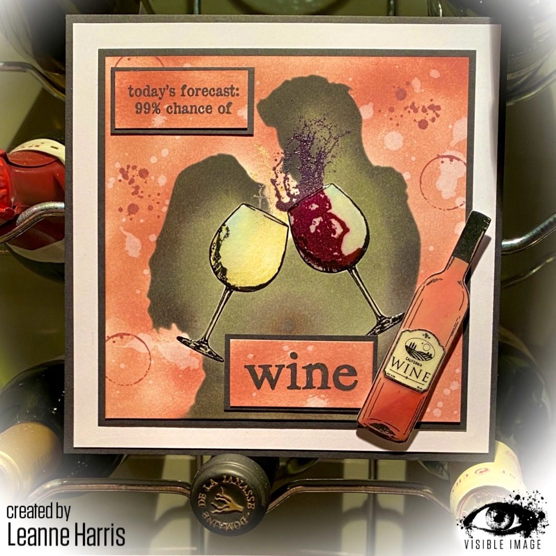 Visible Image Clear Stamps - Chance Of Wine