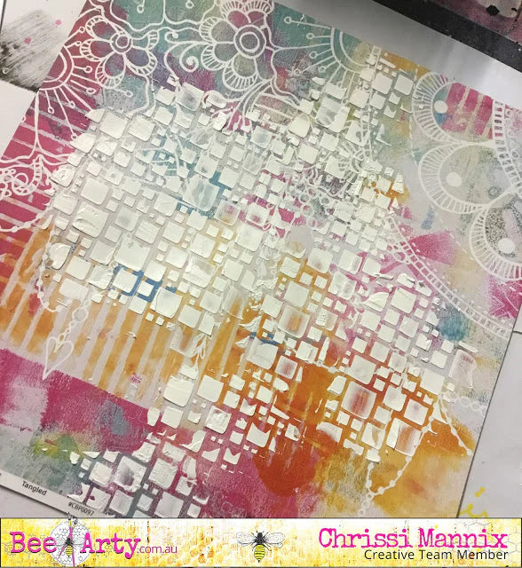 Bee Arty Stencil A5 - Boxed In