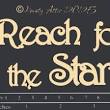 Dusty Attic - Chipboard -Reach For The Stars