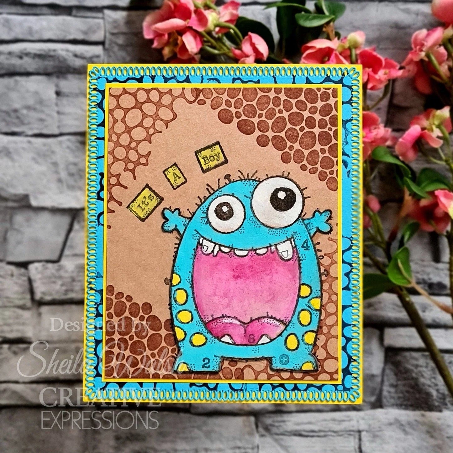 Woodware Craft Collection - Birthday Tape Words