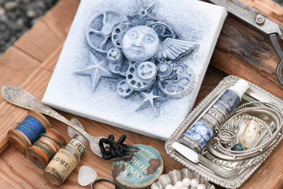 Finnabair Art Alchemy - Antiquing Wax - Ash Grey
