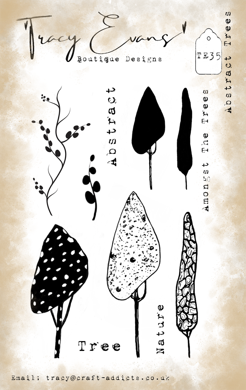 Tracy Evens Boutique Designs - Abstract Trees TE35