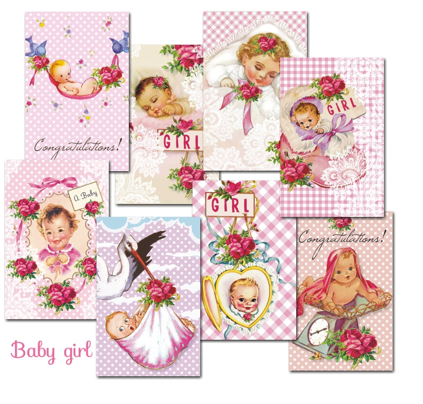Decorer Scrapbook Paper - Baby Girl