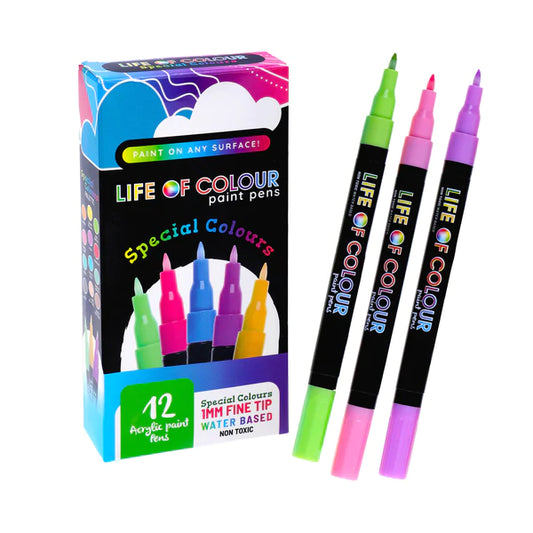 Life Of Colour Paint Pens - Special Colours