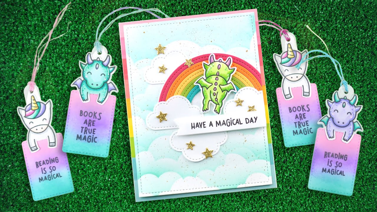 Lawn Fawn Photopolymer Clear Stamps & Die- Dream Big